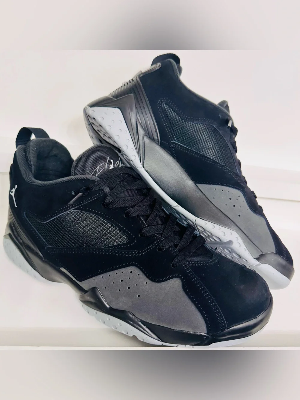 Air Jordan 7 RM “92 MVP” – Black/Wolf Grey Size 10 | Barely Worn | No Box